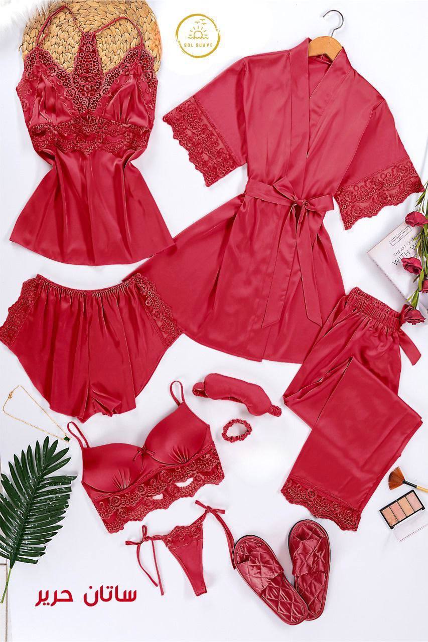 Summer silk satin set | 10 pieces